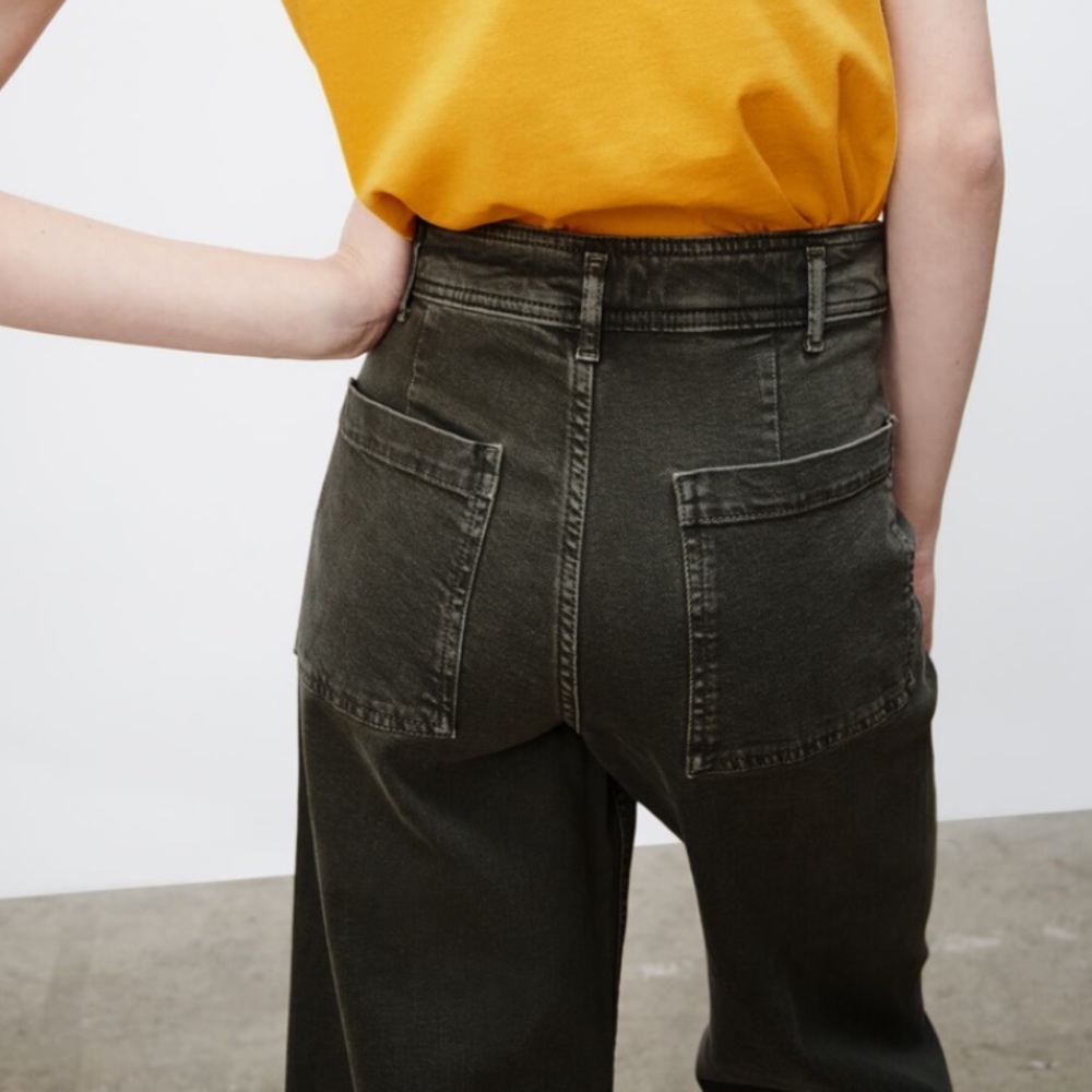 NWT Zara ZW the marine straight jeans - Picture 4 of 9